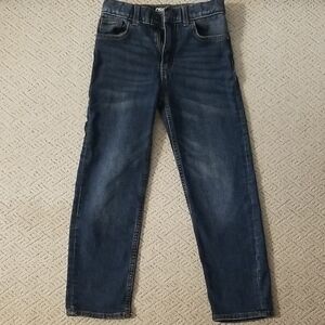 Boy's Blue Denim Jeans Size 7R/7A Straight Leg
